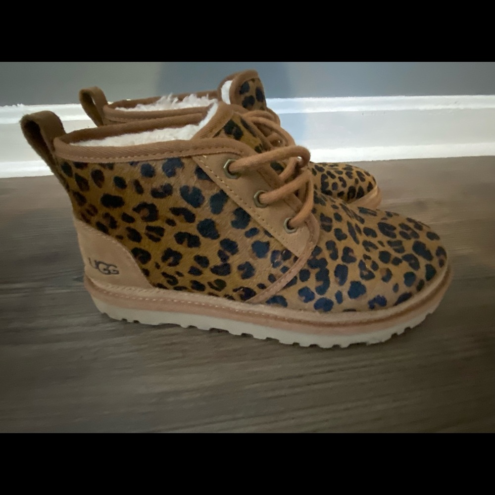 Ugg cheetah loafers